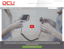 Tablet Screenshot of dcutec.com
